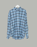 Luke overfit check shirt