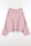 Pastel Cash V-neck Knit