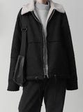 [Premium] Shearling Leather Jacket