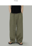 By Linen Two-Tuck Pants