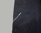 Warning banding Bermuda pants