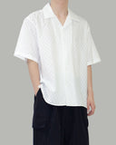 gothic open collar shirt