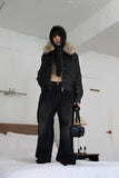 Fur Detachable Padded Blouson