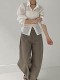 539 Cotton Balloon Fit Wide Pants