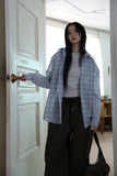 High fuzzy banding pants