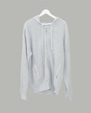 Lesher two-way knit zip-up