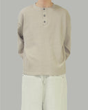 Tsuki warmer henley neck