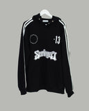 Scannel button hoodie