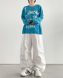 Cream Crople Knit T-shirt
