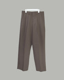 Toyu two-tuck wide slacks