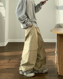 Overlap Stitch Cargo Pants