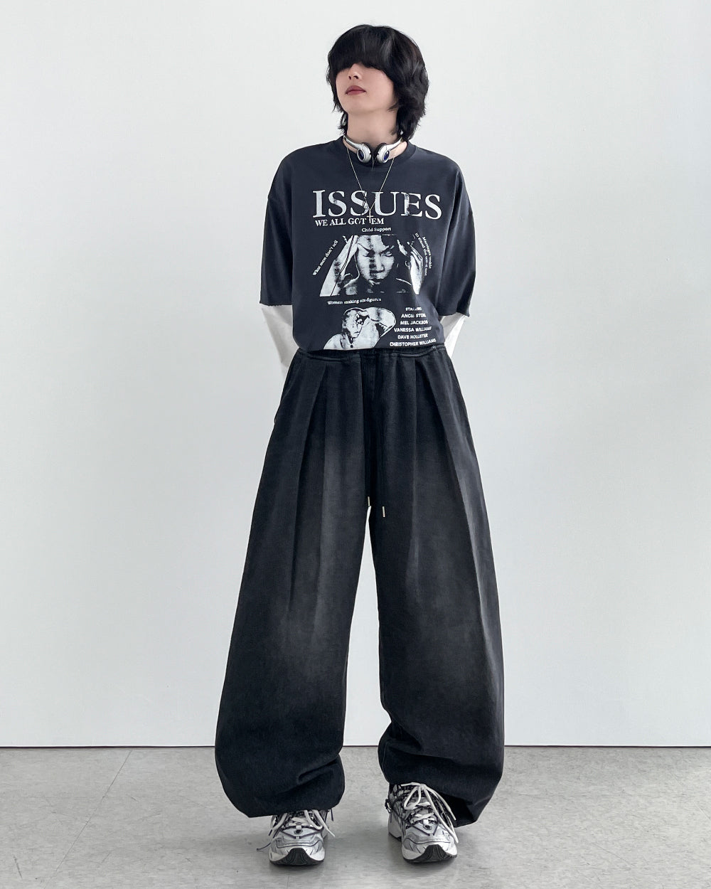 【YOURNUS】Boom Bap String Balloon Denim YOURNUS】Boom Bap String Balloon Denim (YOURNUS/デニム