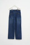 Wave Pocket Wide Denim