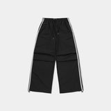 Triple Tape Nylon Parachute Pants