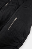 Special shirring over MA-1 jumper