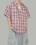 Rafner short sleeve check shirt