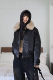 Fur Detachable Padded Blouson