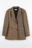 Herringbone quilted jacket