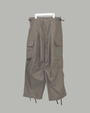 Hito pintuck cargo pants