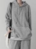 Brushed Fleece Zip-Up Hood