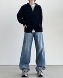 Odd Scashi Knit Zip-Up