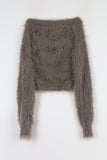 Blanc Fur Bolero Top Set