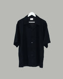 gothic open collar shirt