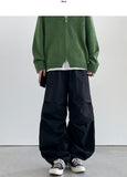 Wineed Cotton Parachute Pants