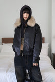 Fur Detachable Padded Blouson