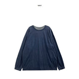 Ocean Pigment Washing Overfit Sleeve