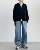 Odd Scashi Knit Zip-Up