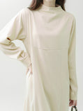 Puff High Neck one-piece