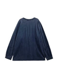 Ocean Pigment Washing Overfit Sleeve