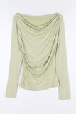 Pro.1 athleisure drape top