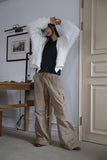 D-ring banding work pants