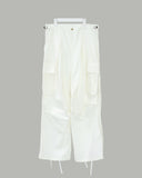 Hito pintuck cargo pants