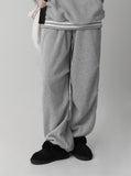 Brushed Fleece Zip-Up Hood Setup Pants