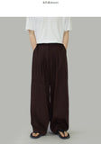 By Linen Two-Tuck Pants