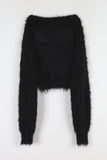 Blanc Fur Bolero Top Set