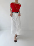 [summer] Margaret off-shoulder sleeveless knit