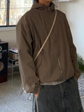 Nylon Hood Windbreaker