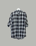 Swallow short-sleeved check shirt