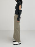 Maxi Low Rise H-Line Skirt