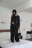 Fur Detachable Padded Blouson