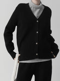 [Premium] The Mozz Cashmere Fringe Cardigan