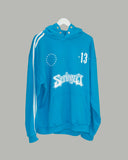 Scannel button hoodie