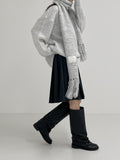 Teddy brush long muffler