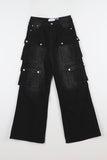 Parachute pocket denim
