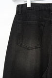 Slash Cargo Denim Pants