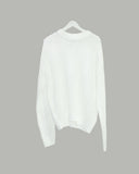 Os punching see-through knit